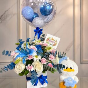 Arreglo floral para bebe en cartagena de indias